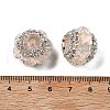 Resin Rhinestone Rondelle Beads OACR-S048-02D-3