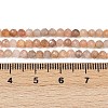Natural Peach Moonstone Beads Strands G-J400-E16-02-3MM-A-2