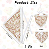 Flower Decor Lace Triangle Bandanas OHAR-WH20005-08B-2