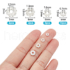 GOMAKERER 20Pcs 4 Styles 925 Sterling Silver Spacer Beads STER-GO0001-19-2