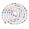 Brass Enamel Chains CHC-T012-24P-2