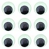 Luminous Self Adhesive Plastic Wiggle Googly Eyes Cabochons KY-WH20002-02A-1