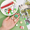 CHGCRAFT DIY Christmas Keychain Wristlet Making Kit DIY-CA0005-77-5