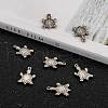 Tarnish Resistant 201 Stainless Steel Tortoise Pendants STAS-Q192-69-5
