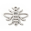 Non-Tarnish 201 Stainless Steel Pendants STAS-E015-11P-1