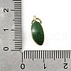 Brass with Enamel Charms KK-Q066-01H-G-3