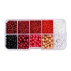 DIY 10 Grids ABS Plastic & Glass Seed Beads Jewelry Making Finding Beads Kits DIY-G119-01H-1