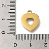 Ion Plating(IP) 304 Stainless Steel Manual Polishing Pendants STAS-M059-01G-B01-3