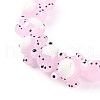 Handmade Lampwork Beads Strands LAMP-P066-07E-4