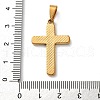 201 Stainless Steel Pendants STAS-U053-07D-G-3