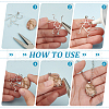 Brass Pendant Irregular Cabochon Settings KK-WH0079-104H-P-3