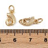 Brass Hook and S-Hook Clasps KK-P310-18G-3