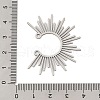 201 Stainless Steel Pendants STAS-Z109-12P-1-3