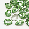 Pointed Back Glass Rhinestone Cabochons RGLA-T081-13x18mm-19-1