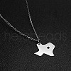 Non-Tarnish Stainless Steel Pendant Necklaces VR7236-2