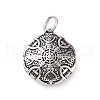 304 Stainless Steel Pendants STAS-J039-06AS-2