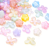  140Pcs 14 Styles Acrylic Resin Beads OACR-TA0001-28-10