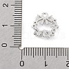Brass Micro Pave Cubic Zirconia Pendants KK-K371-41A-P-3