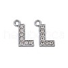 Alloy Pendants ALRI-N039-001L-RS-2