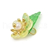 5Pcs Acrylic Pendants PALLOY-JF02962-4