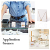 Foldable Paper Jewelry Display Cards CDIS-TA0001-27B-8