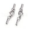 Tarnish Resistant 304 Stainless Steel Lobster Claw Clasps STAS-P146-A10-2.0mm-1