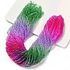 Transparent Painted Glass Beads Strands X1-DGLA-A034-T3mm-A06-1