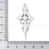 Alloy Connector Rhinestone Settings PALLOY-Q031-08AS-B-3