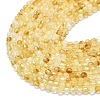 Natural Citrine Beads Strands G-A260-A13-01-3