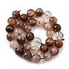 Natural Black Gold Rutilated Quartz Beads Strands G-H093-B03-12mm-3