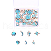 Alloy Enamel Pendants ENAM-CJ0001-26-4