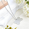 Drawbench Aluminum Blank Pendants ALUM-BC0001-02P-5