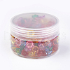 Transparent Acrylic Bead Caps TACR-JP0001-04-3