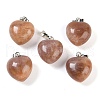 Natural Mixed Stone Pendants G-J386-H-P-2