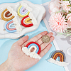 Olycraft 6Pcs 6 Colors Cotton Thread Pendant Decorations FIND-OC0003-65-3