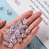 Transparent Acrylic Beads TACR-S152-06B-SS2114-5