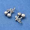 925 Sterling Silver Cherry Charms STER-D302-09AS-2