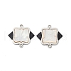 304 Stainless Steel Rhinestone Stud Earrings EJEW-Z089-05P-4