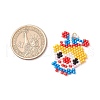 April Fool Glass Seed Beaded Joker Pendants PALLOY-MZ00587-2