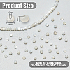  2 Strands Natural White Moonstone Beads Strands G-NB0005-78-2