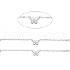 Tarnish Resistant 304 Stainless Steel Butterfly Link Cable Chains CHS-E006-03P-2