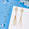 Unicraftale 50Pcs 304 Stainless Steel Stud Earring Findings STAS-UN0059-19-2