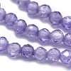 Cubic Zirconia Beads Strands G-G792-47-03A-3