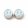 Rack Plating Alloy Enamel Beads FIND-G051-01P-05-1