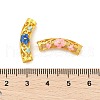 DICOSMETIC 6pcs 3 colors Pack Plating Alloy Enamel Beads ENAM-DC0001-33-4