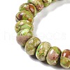 Dyed Synthetic Imperial Jasper Beads Strands G-P529-E01-A04-2