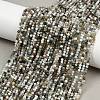 Natural Moss Agate Beads Strands G-RM2025-A33-2mm-1