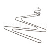 304 Stainless Steel Ball Chain Necklaces NJEW-JN02912-04-1