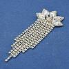 Brass Rhinestone Cabochons KK-I715-09S-01-2