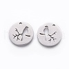 201 Stainless Steel Pendants STAS-F231-034P-2